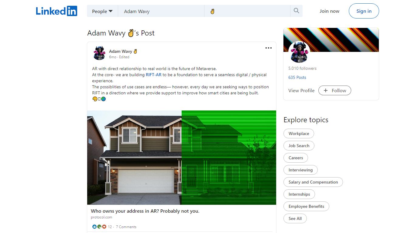 Adam Wavy ️ on LinkedIn: Who owns your address in AR? Probably not you.